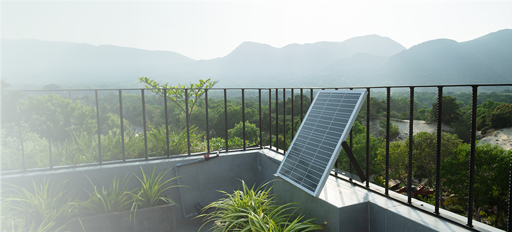 12. Eco-Friendly Balcony Illumination: Harnessing Solar Power